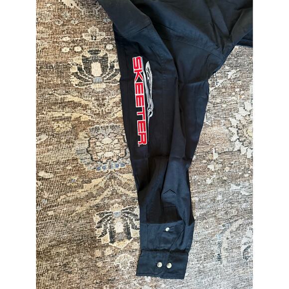 Insert Shirt by Max Expo New Men’s Skeeter Bass Boat Black Long Sleeve SZ M NWT - Picture 9 of 9